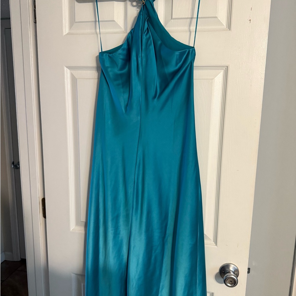 Jason Wu Blue Halter Midi Dress for Prom